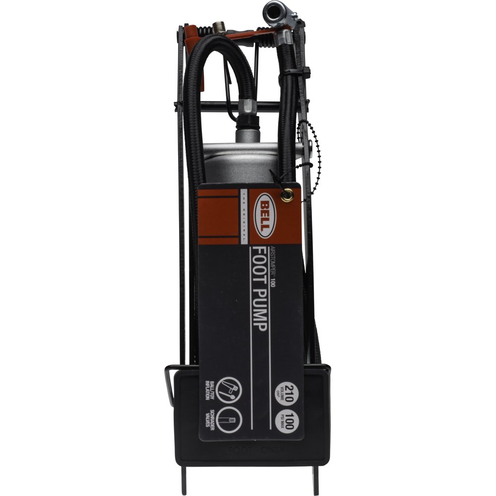 Bell Air Stomper 100 Bicycle Foot Pump, Silver