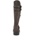 thumbnail image 3 of White Mountain Womens Mazed Faux Leather Tall Knee-High Boots, 3 of 5