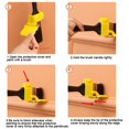thumbnail image 5 of 2Pcs Clean Cut Profesional Edger Paint Brush Edger Brush Tool Multifunctional For Home Wall Room Detail, 5 of 5