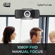 Adesso Cybertrack H4 High Resolution 1080P Desktop Webcam CYBERTRACKH4TAA
