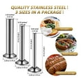 thumbnail image 2 of 3PCS Electric Meat Grinder Sausage Stuffer Tubes with Funnels Attachment, 2 of 8