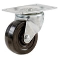 thumbnail image 1 of 2-.50in. Rubber Wheel Swivel Plate Casters  9478, 1 of 1