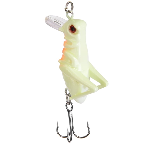 Señuelos de pesca ANGGREK Panfish señuelo de cigarra con anzuelo triple
