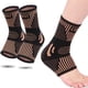 thumbnail image 2 of Rodilleras de nailon elástico para Fitness, 1 piezas, para correr, ciclismo, deporte, compresión, arco, manga Plantar ortopédica, 2 of 4