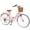 Pink, variant on Gaonala 26 inch Beach Cruiser Bike for Women with Bicycle Saddles Adjustable Seat and Basket(Pink)