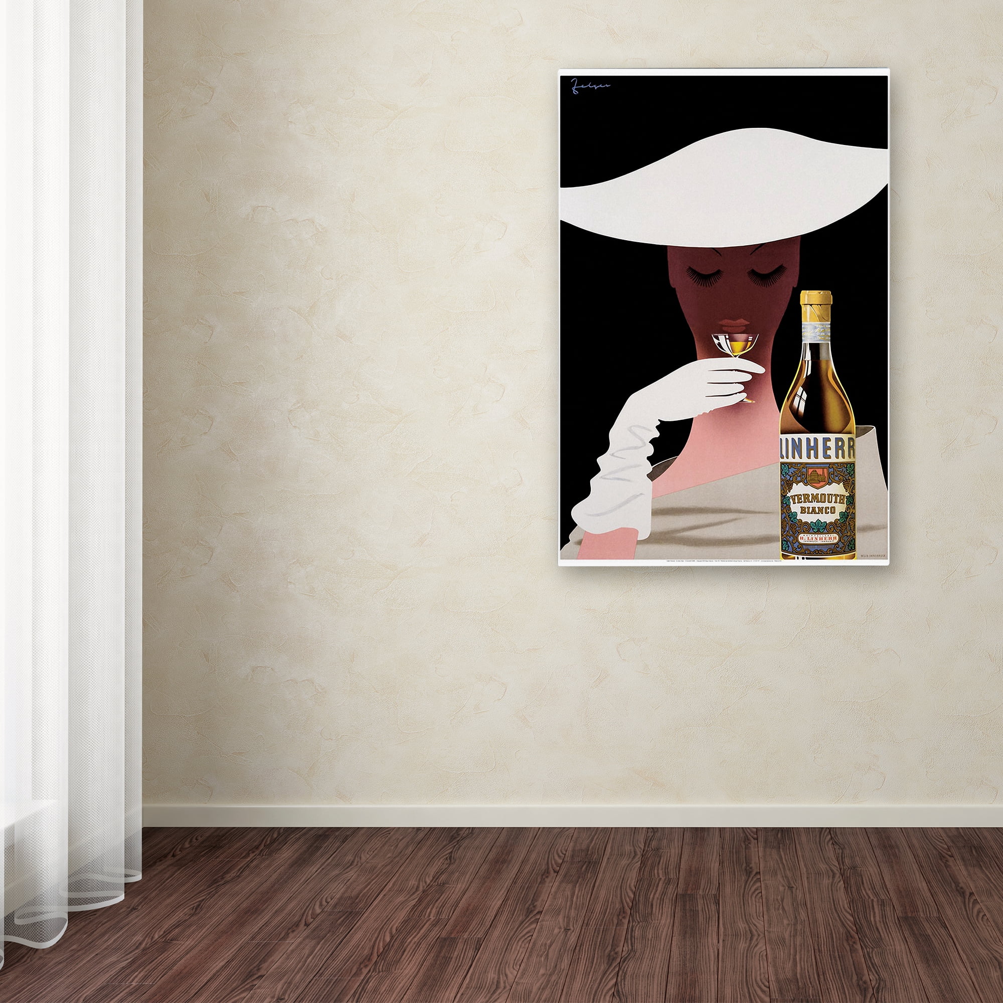 Trademark Fine Art 'Spirits 4' Canvas Art by Vintage Lavoie