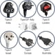 thumbnail image 4 of Adaptador de enchufe de salida universal a americano, paquete de 2, adaptador de enchufe de viaje universal de Canadá, 2 piezas, adaptador de Reino Unido a EE. UU., 4 of 5