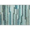 thumbnail image 2 of Addison Rugs Premium Machine Washable Mayfield  Turquoise 1'8" x 2'6" Rug, 2 of 5