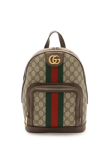 Gucci backpack like brand new Ophidia medium backpack in white GG Supreme | GUCCI® US main image 4