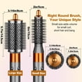 thumbnail image 3 of Small Round Volumizng Brush Attachment for Dyson Airwrap HS01 HS05 HS08, 20MM Smaller Tiny Round Brush Volume Boost Short to Medium Length Hair, Bangs to Creates Defined Bouncy Curls, 3 of 4