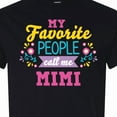 thumbnail image 4 of Inktastic My Favorite People Call Me Mimi with Flowers T-Shirt, 4 of 5