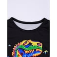 thumbnail image 5 of ATAIKU 3D Printed Boys Summer Pajamas Set Kids 2-Piece PJs Tee and Shorts Jammies Set 3-12Y - Dinosaur, 5 of 10