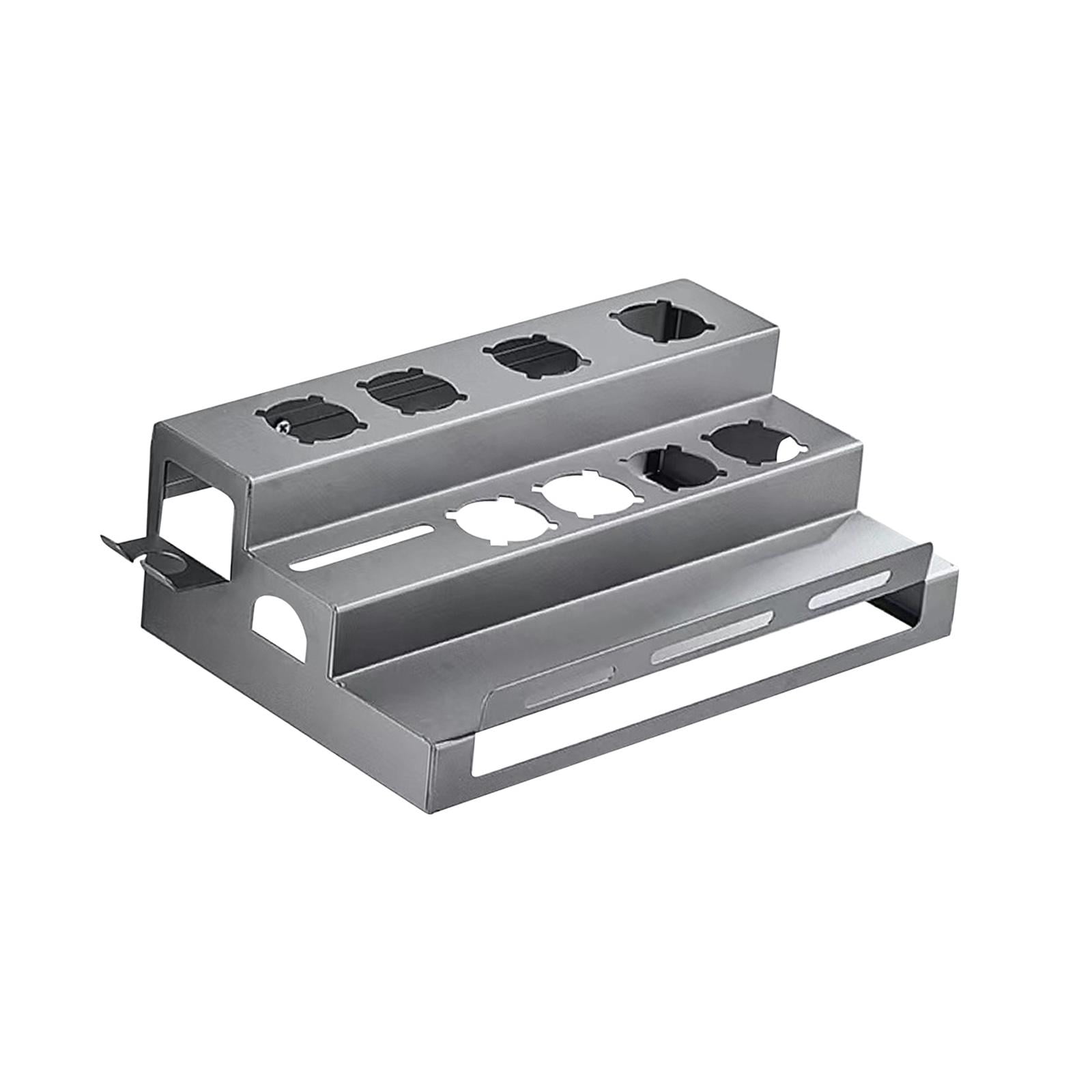Soporte para rizador Zulema montado en la pared Gris Tenedor de rizador ...