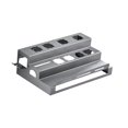 thumbnail image 1 of HILABEE Bedroom Curling Iron Accessories Storage Shelf Grey, 1 of 9
