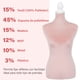 thumbnail image 5 of Maniquí Femenino Afelpado Onof MTFAT Torso para Modistas y Sastres Rosa, 5 of 8