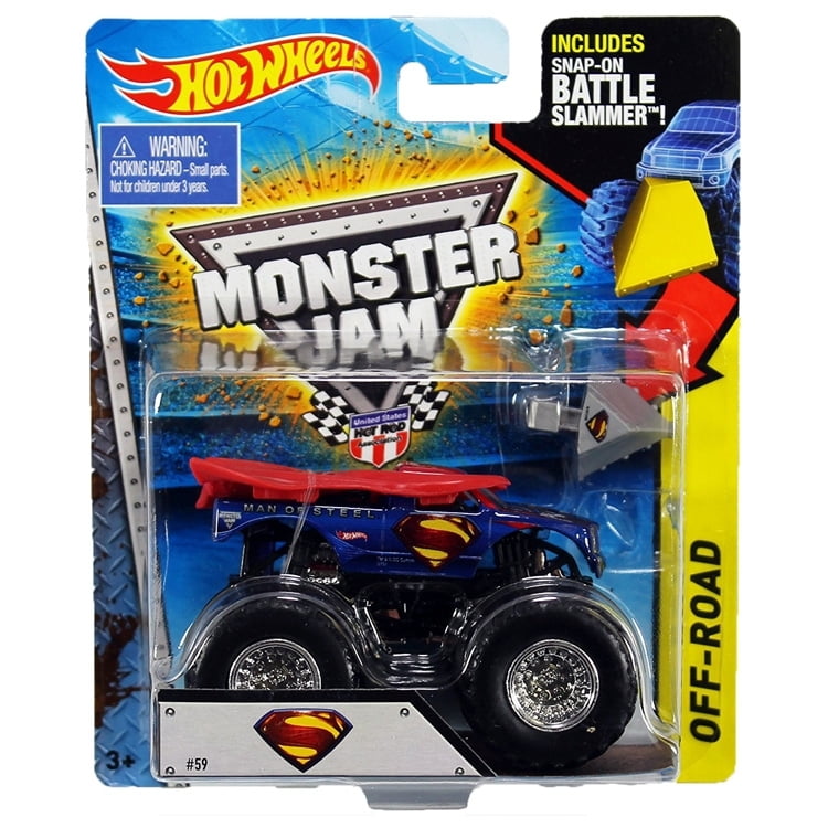 superman monster truck toy