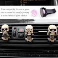 thumbnail image 3 of 3 PCS Skull Car Air Freshener, Cool Skeleton Auto Air Freshener with Vent Clips, Air Fresheners Vent Clips Diffusers for Car Office Home Decor, Interior Car Accessories, 3 of 6