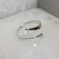 thumbnail image 3 of LD DESIGNS 925 Sterling Silver Adjustable Wrap Ring – Elegant Handmade Statement Ring for Women – Open Band Minimalist Silver Jewelry Gift, 3 of 4