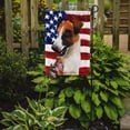 thumbnail image 2 of Carolines Treasures CK6528GF Fox Terrier Smooth Dog American Garden Size outdoor-flags, Multicolor, 2 of 3