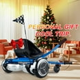 thumbnail image 6 of Hoverboard Go Kart, Hover Cart, Buggy Attachment for 6.5"/8"/10" Hover Boards, Hover Board Accessory to Transform Hover Boards into Go Karts, Blue (Hoverboard not included), 6 of 8