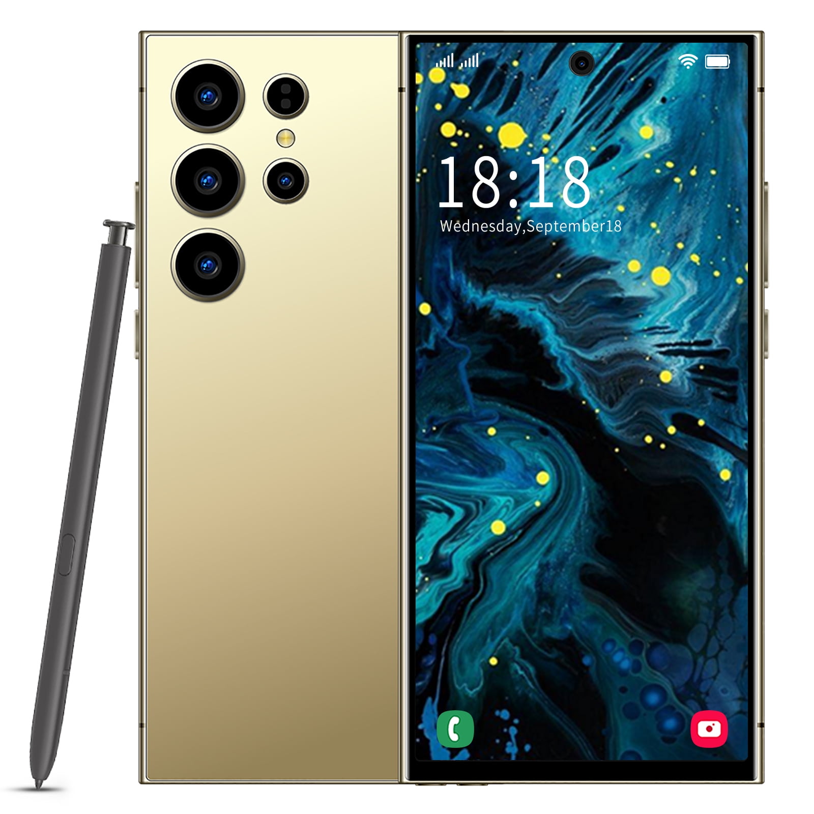 Unihertz ATOM Lスマートフォン 本体 Unihertz Atom L 6GB+128GB Rugged GSM Cell Phone, Unlocked Android