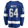 thumbnail image 3 of Men's Fanatics Tyler Motte Blue Tampa Bay Lightning Home Premier Breakaway Player Jersey, 3 of 3