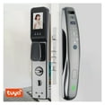 thumbnail image 3 of Door Lock, Tuya Electronic Lock Biometrics Fingerprint Lock Smart Door Lock Password 3D Face Recognition Key IC Card Camera Electronic Lock ,Easy to Install, 3 of 7