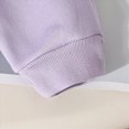 thumbnail image 5 of HFHAPW Kids Girl Fall Winter Clothes Toddler Outfit Graphic Crewneck Sweatshirts + Joggers Pants Set,18-24 M, 5 of 9