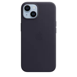 Apple iPhone 14 Leather Case with MagSafe - Midnight - Walmart.com