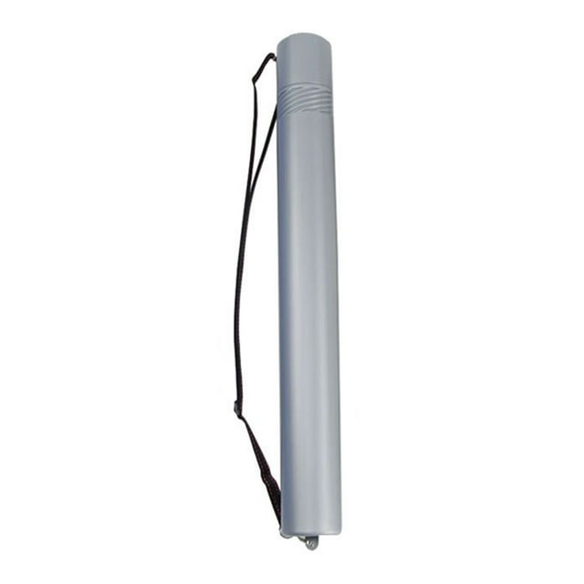 Hioecau Extendable Poster Tube Painting Storage Case Expands from 19.7" to 35.4" Poster Carrier with Lid Adjustable Shoulder Strap for Documents Blueprints Drawings