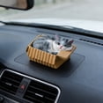 thumbnail image 2 of Adorno de resina con clip para el parabrisas del coche, para el trayecto diario al trabajo y viajes por carretera, 2 of 5