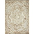 thumbnail image 2 of Nourison Astra Machine Washable 5'3" x 7' Rust Vintage Indoor Rug, 2 of 9