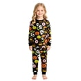 thumbnail image 2 of Leey-World Toddler Boys Halloween Pajamas Kids Long Sleeve Pajamas Girls Little Boys Pajamas for Toddler Clothes Set Sleepwear Long Sleeve Cotton 2 Piece Kids Pjs, 2 of 9