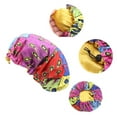 thumbnail image 3 of Ludlz Kids Sleep Cap Hair Scarf Girls Night Bonnet Head Wrap Floral Nightcap Adjustable, 3 of 6