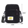 thumbnail image 3 of Bolso bandolera pequeño Likrtyny Pana Negro, 3 of 4