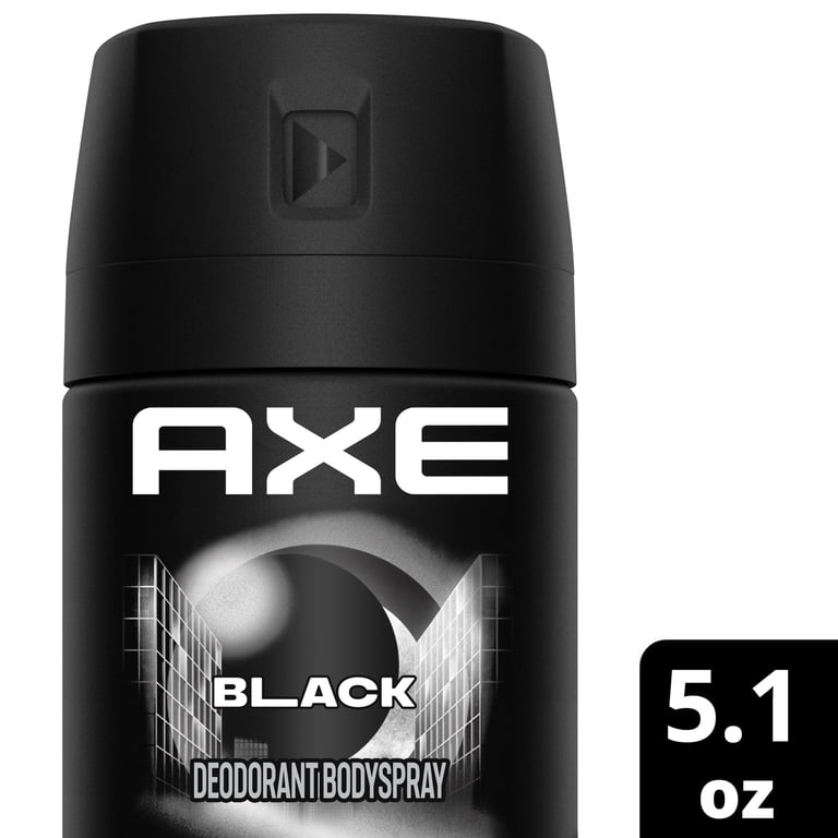 AXE Body Spray Deodorant for Men for Long Lasting Odor Protection Black Frozen Pear & Sandalwood Men's Deodorant Formulated Without Aluminum, 5.1 oz