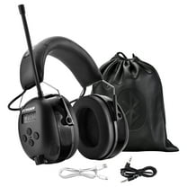ZOHAN Upgraded Bluetooth AM/FM Radio Headphones with 2000mAh Rechargeable Battery, 31dB SNR Noise Reduction