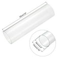 thumbnail image 2 of Acrylic Pipe Clear Rigid Round Tube 66mm ID 70mm OD 10" for Lamps and Lanterns, Water Cooling System 2pcs, 2 of 6