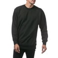 thumbnail image 4 of Pro Club Men's Heavyweight Crew Neck Fleece Pullover Sweater - Black - Medium, 4 of 4