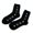 Black, variant on Socks for Women Autumn and Winter New Trend Heart Ware Cotton Beautiful Mid Calf Socks
