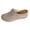 Khaki, variant on Ladies Wide Width Sandals Women Closed Toe Clogs Wedge Sandals Platform Mules Non Slip Espadrilles Outdoor Beac𝗁 Slides Summer Vacation Holiday Slipper
