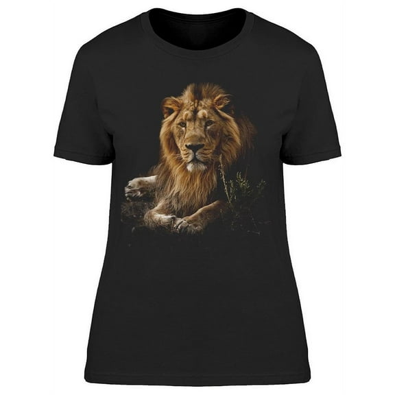 The Power Of The Lion T-Shirt Women -Image by Shutterstock, Female XX-Large