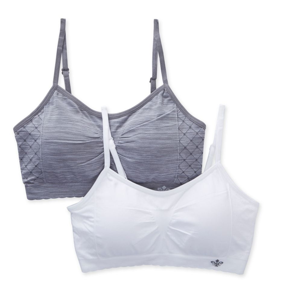 Women's Lily Of France 2171941 Seamless Comfort Bralette - 2 Pack ...