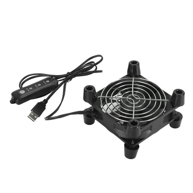 Ventilador Para Caja De PC De 90 Mm, Ventilador Eficiente Para Caja De Computadora Con Ajuste De 3 Niveles 2800 RPM Para Consola De Juegos