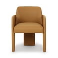 thumbnail image 3 of Leo Tan Performance Vegan Leather Dining Chair, 3 of 4