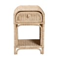 thumbnail image 4 of bali & pari Magni Rattan BOHO Nightstand, 1-Drawer, Natural Brown, 4 of 10