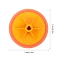 thumbnail image 2 of Phenofice Orange Car Wax Applicator Sponge Pad 1 Pack for Personal Use, Auto Detailing and Polishing Tool, 2 of 5