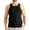 Black, variant on Waffle Knit Tank Tops Men Lightweight Breathable Crewneck Sleeveless Shirt Athletic Running Gym Tanks