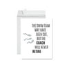 Koyal Wholesale Vasectomy Jumbo Card, The Swim Team May Have Been Cut, But The Coach Will Never Retire, 1-Pack