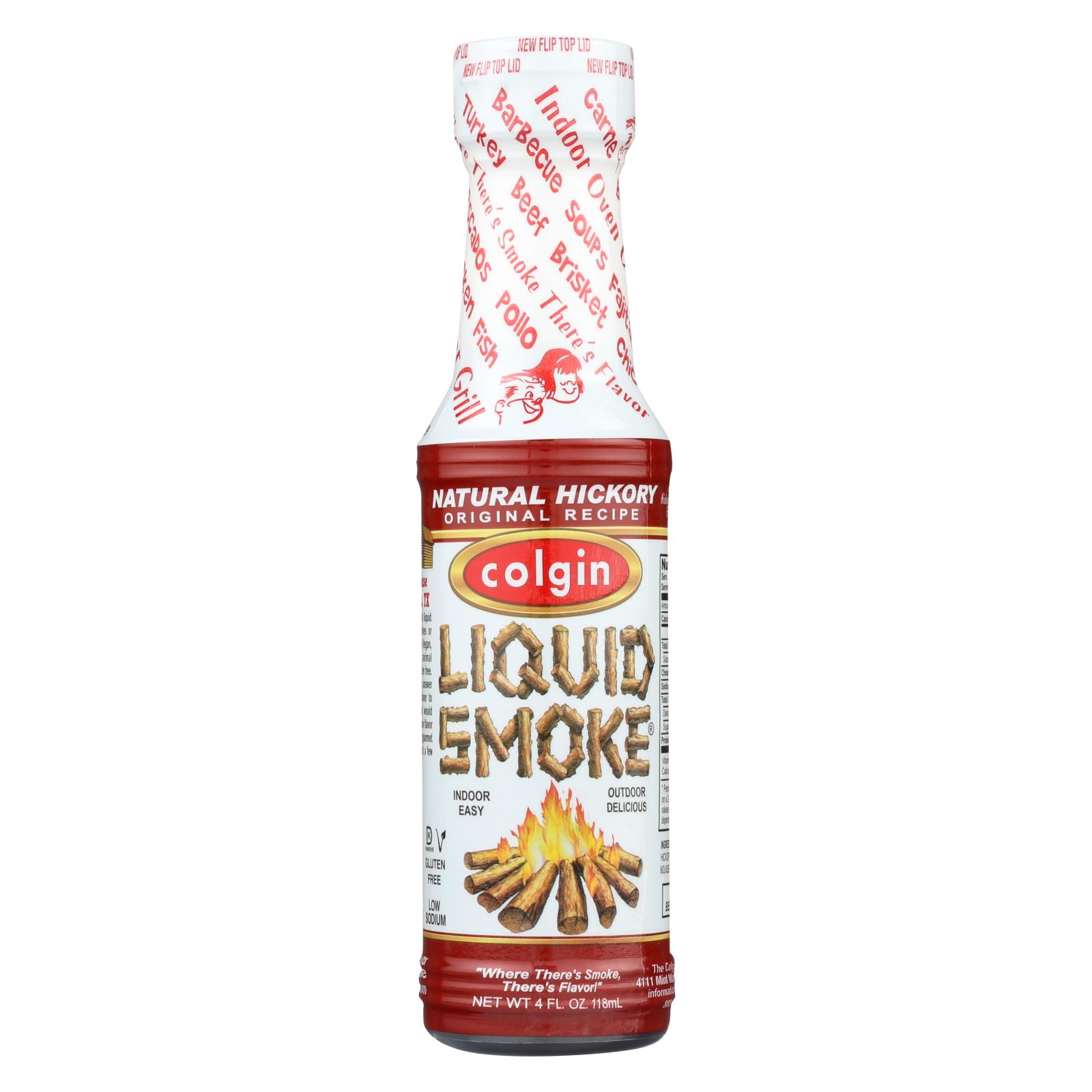 PACK OF 3Colgin Liquid Smoke Natural Hickory 4 Fl oz. Walmart